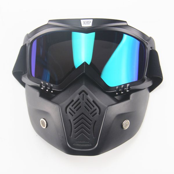 modular mask detachable goggles and mouth filter perfect for open face vintage motorcycle helmets coslplay mask
modular mask detachable goggles and mouth filter perfect for open face vintage motorcycle helmets coslplay mask