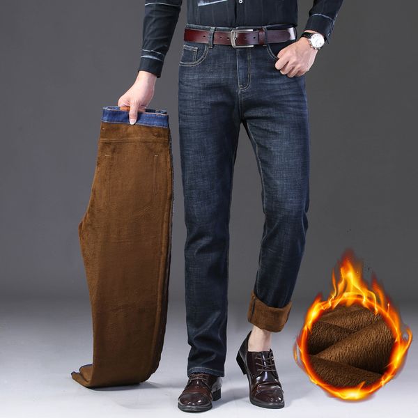 40 42 44 brand men warm jeans 2019 winter fleece thicken business casual trousers stretch slim straight denim pants black blue
40 42 44 brand men warm jeans 2019 winter fleece thicken business casual trousers stretch slim straight denim pants black blue