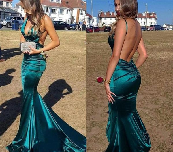 backless evening dresses 2019 spaghetti straps celebrity holiday women wear formal party prom gowns custom made plus size, Black;red
backless evening dresses 2019 spaghetti straps celebrity holiday women wear formal party prom gowns custom made plus size, Black;red