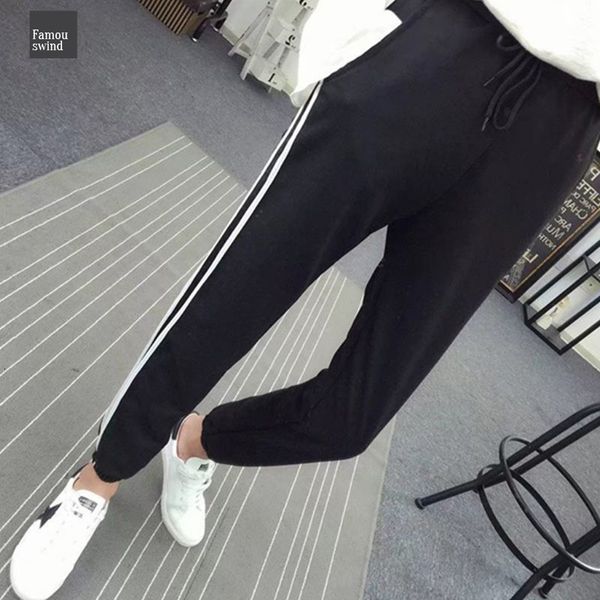 мода брюки повседневный красочные радуга боковые полосы женский сыпучие эластичный пояс chic карманы осень женская весна брюки, Black;white
мода брюки повседневный красочные радуга боковые полосы женский сыпучие эластичный пояс chic карманы осень женская весна брюки, Black;white