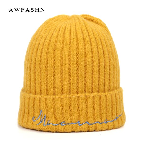 2019 new mohair children's knit beanie boys girls embroidery winter warm soft cap kids baby thicken skullies cotton, Yellow
2019 new mohair children's knit beanie boys girls embroidery winter warm soft cap kids baby thicken skullies cotton, Yellow