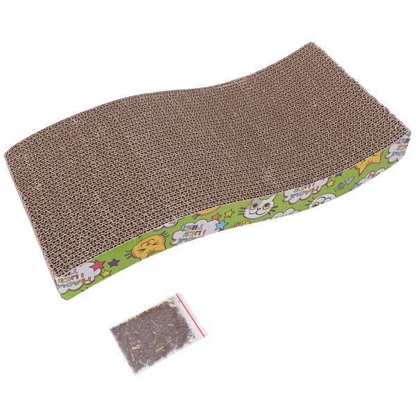 1pc multi-functional corrugated paper cat claw plate pet cat toys other cat supplies
1pc multi-functional corrugated paper cat claw plate pet cat toys other cat supplies