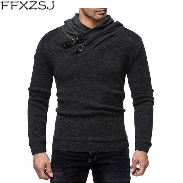 2019 mens wool sweater pullover long sleeve personalized leather buckler sweater jumper knitwear winter cashmere outerwears xxl, White;black
2019 mens wool sweater pullover long sleeve personalized leather buckler sweater jumper knitwear winter cashmere outerwears xxl, White;black