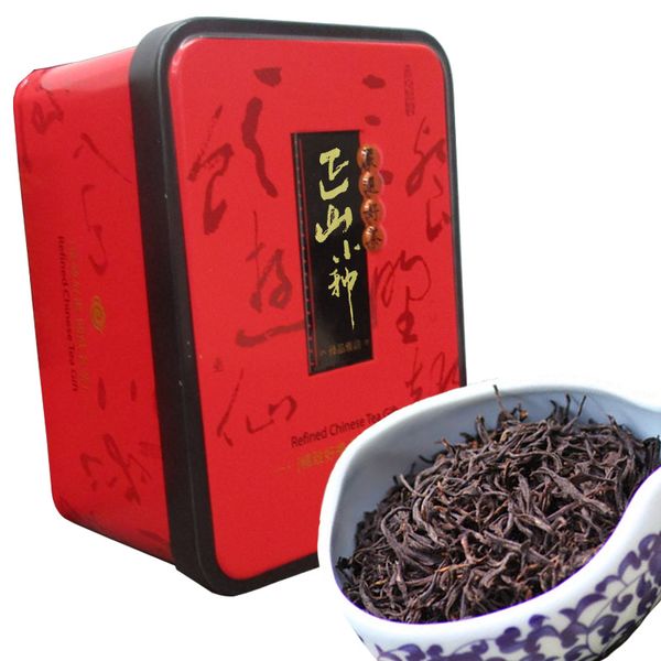 

104g китайский Органический черный чай Улучшенный Lapsang Souchong красный чай Health Care New Пр