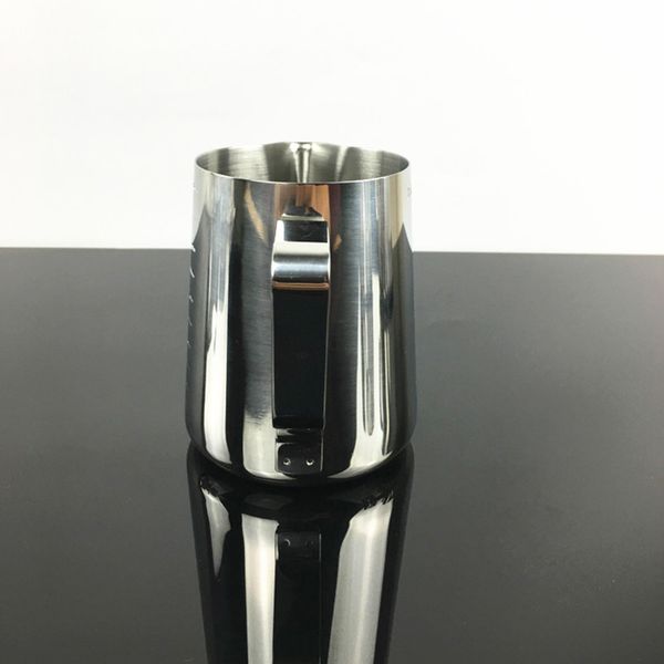 stainless steel milk frothing jug coffee pitcher clear scales craft coffee latte tool cafe gadgets
stainless steel milk frothing jug coffee pitcher clear scales craft coffee latte tool cafe gadgets