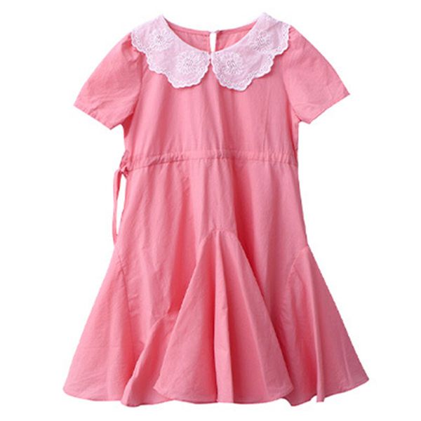 4 to 12 years kids & big girls summer fashion eyelet lace collar cotton casual ruffle flare dress children girl dresses clothes, Red;yellow
4 to 12 years kids & big girls summer fashion eyelet lace collar cotton casual ruffle flare dress children girl dresses clothes, Red;yellow
