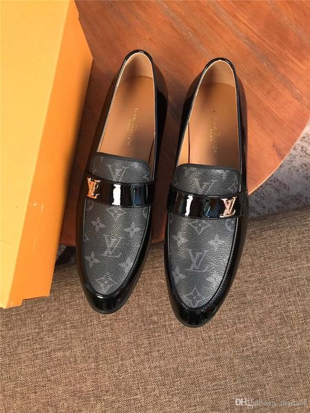 20ss spring autumn men real cowhide formal wedding shoes luxury men business dress shoes men loafers pointy shoes big size 38-45 yetc4, Black
20ss spring autumn men real cowhide formal wedding shoes luxury men business dress shoes men loafers pointy shoes big size 38-45 yetc4, Black