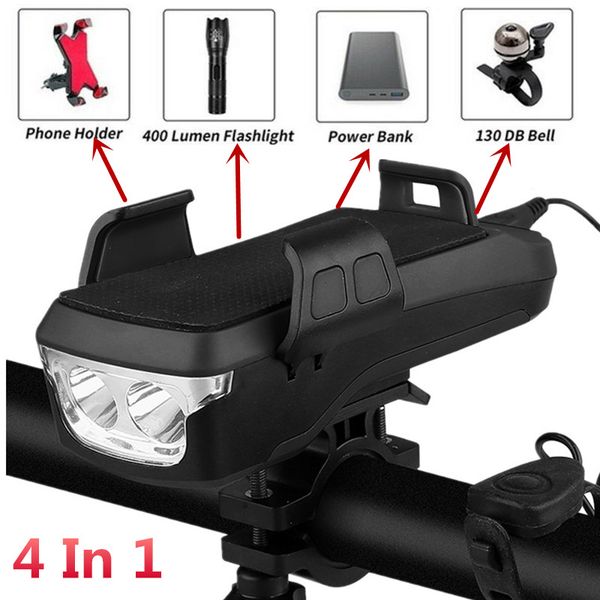 multi-function bicycle light usb rechargeable led bike head lamp bike horn phone holder powerbank bmx mtb cycling front light
multi-function bicycle light usb rechargeable led bike head lamp bike horn phone holder powerbank bmx mtb cycling front light