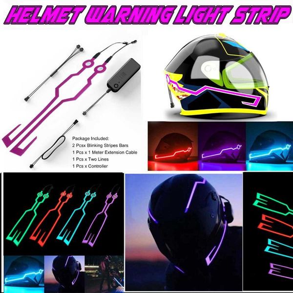 2 pcs 3v waterproof helmet motorcycle light riding signal el strip flashing led durable kit bar diy helmet sticker night signal
2 pcs 3v waterproof helmet motorcycle light riding signal el strip flashing led durable kit bar diy helmet sticker night signal