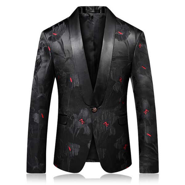 print blazer luxury shawl collar mens blazer jacket stage costumes terno masculino wedding party stylish suit jacket bb50xz, White;black
print blazer luxury shawl collar mens blazer jacket stage costumes terno masculino wedding party stylish suit jacket bb50xz, White;black