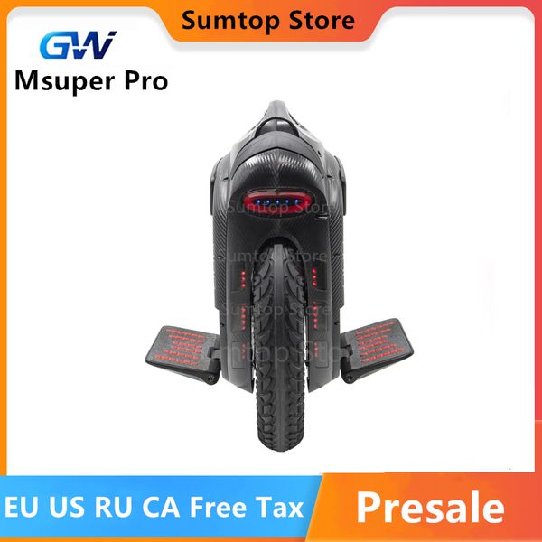presell new gotway msuper pro 2500w motor 60km/h self balancing electric scooter 100v 900wh/1800wh battery unicycle hoverboard
presell new gotway msuper pro 2500w motor 60km/h self balancing electric scooter 100v 900wh/1800wh battery unicycle hoverboard