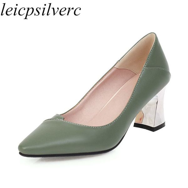 women pumps high heel pointed toe slip on spring autumn 2020 new fashion casual sweet party green beige big size34-47, Black
women pumps high heel pointed toe slip on spring autumn 2020 new fashion casual sweet party green beige big size34-47, Black