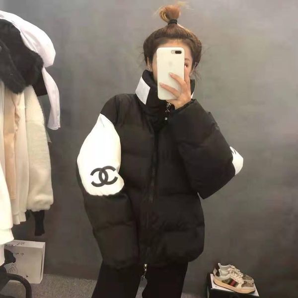 2019 winter cotton-padded clothing web celebrity the same type of letter printing padded clothing with thick insulation cotton-padded jacket, Black;brown
2019 winter cotton-padded clothing web celebrity the same type of letter printing padded clothing with thick insulation cotton-padded jacket, Black;brown