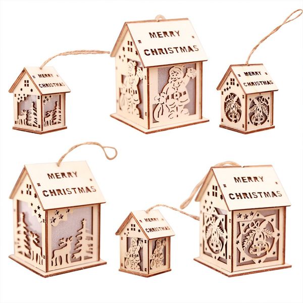 glowing christmas cabin santa claus xmas deer pendant wooden house pendant for christmas tree party home decoration
glowing christmas cabin santa claus xmas deer pendant wooden house pendant for christmas tree party home decoration