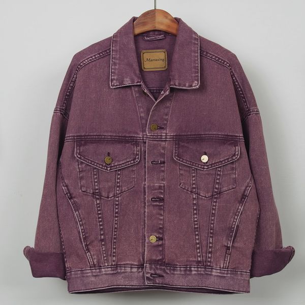 harajuku spring denim jacket women 2020 big size vintage purple jeans jackets female ladies casual basics coat women streetwear, Black;brown
harajuku spring denim jacket women 2020 big size vintage purple jeans jackets female ladies casual basics coat women streetwear, Black;brown