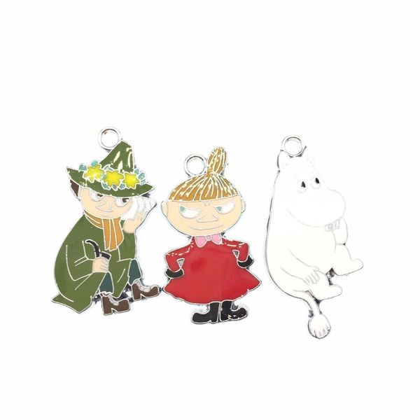 new 20pcs cartoon enamel metal charm pendants diy jewelry making, Silver
new 20pcs cartoon enamel metal charm pendants diy jewelry making, Silver