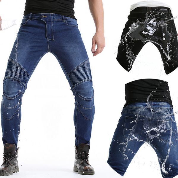 men's motorcycle jeans for men riding fleece warm winter denim jean waterproof biker slim casual pants protector super fit pant, Blue
men's motorcycle jeans for men riding fleece warm winter denim jean waterproof biker slim casual pants protector super fit pant, Blue
