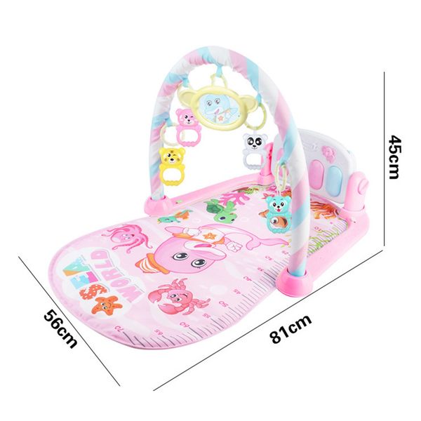 baby activity gym children's play mat 0-12 months developing carpet soft rattles musical toys activity rug for babies games
baby activity gym children's play mat 0-12 months developing carpet soft rattles musical toys activity rug for babies games