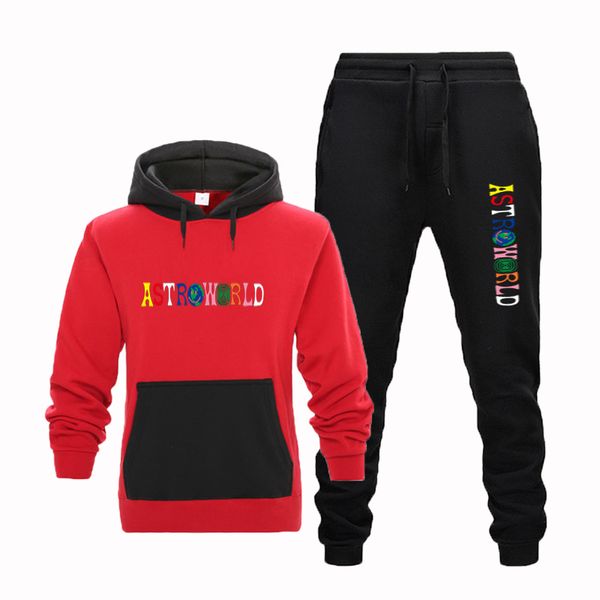 men's casual print travis scoastroworld hoodie sports + fashion guard pants set 2020, Gray
men's casual print travis scoastroworld hoodie sports + fashion guard pants set 2020, Gray