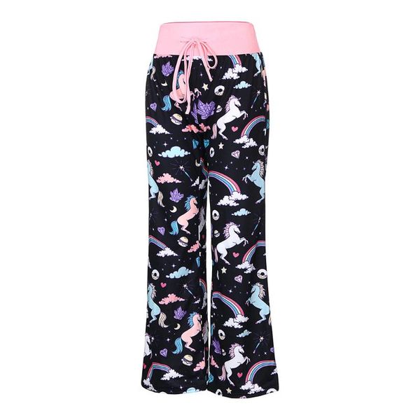 2019 new style women fashion casual print lacing elastic waist loose wide leg leggings pants z816, Black
2019 new style women fashion casual print lacing elastic waist loose wide leg leggings pants z816, Black