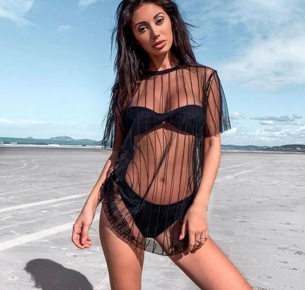 hirigin mesh bikini cover ups 2020 summer women swimming dress short sleeve transparent women bathing suit beach dress 2 color
hirigin mesh bikini cover ups 2020 summer women swimming dress short sleeve transparent women bathing suit beach dress 2 color