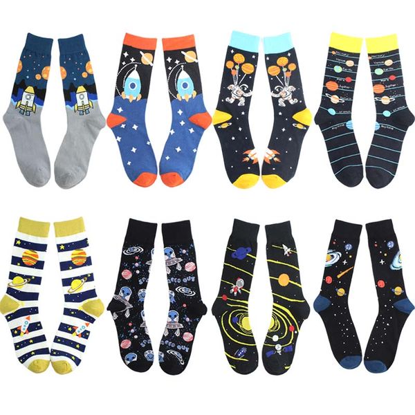 soplcaalck wedding planet funny socks men cartoon universe rockets creative men socks calcetines hombre divertido crew skarpetki, Black
soplcaalck wedding planet funny socks men cartoon universe rockets creative men socks calcetines hombre divertido crew skarpetki, Black