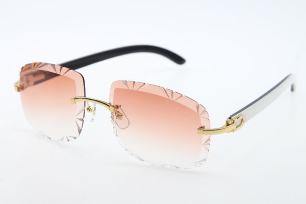 selling rimless glasses diamond cut original black mix white buffalo horn sunglasses 3524012-b fashion metal glasses unisex, White;black
selling rimless glasses diamond cut original black mix white buffalo horn sunglasses 3524012-b fashion metal glasses unisex, White;black