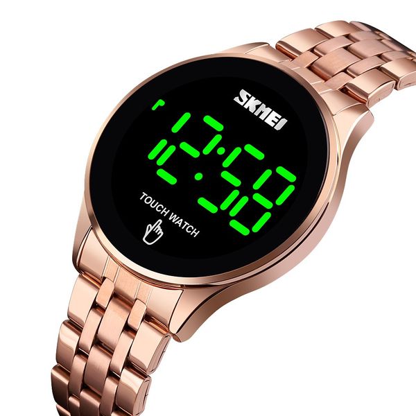 sports watches mens watches clock touch electronic led digital watch men relogio masculino*, Slivery;brown
sports watches mens watches clock touch electronic led digital watch men relogio masculino*, Slivery;brown