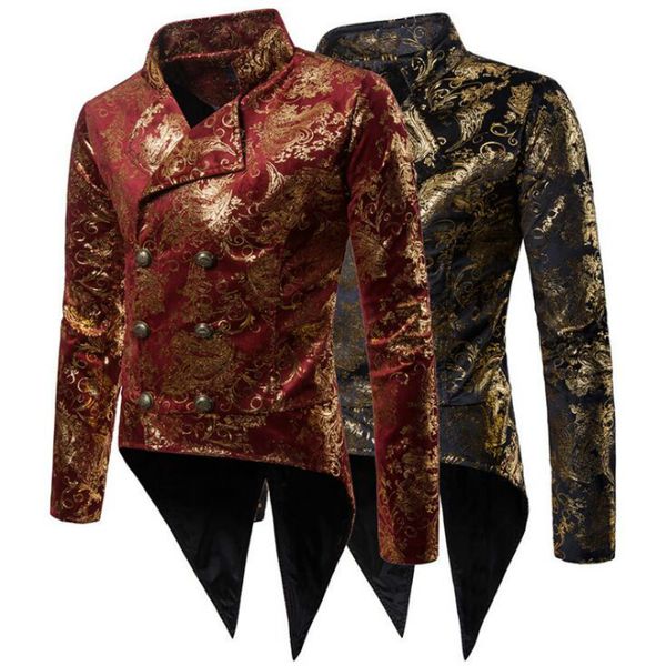 горячие европейские и американские мужские осенне-зимние модели горячего тиснения дорожные костюмы смокинг вечернее платье мужской лацкан ко, White;black