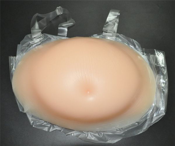3000g comfortable realistic silicone artificial belly,fake belly tummy for false pregnancy for twins 8-10 month belly, Black;brown
3000g comfortable realistic silicone artificial belly,fake belly tummy for false pregnancy for twins 8-10 month belly, Black;brown