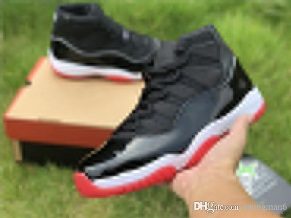 authentic 11 bred men basketball shoes black red classic real carbon fiber 11s retro leather 23 mans sports sneakers 378037-061 with box
authentic 11 bred men basketball shoes black red classic real carbon fiber 11s retro leather 23 mans sports sneakers 378037-061 with box