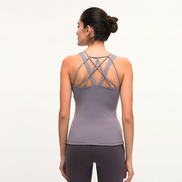 women sleeveless yoga lu-96 hollow out breathable fitness sport vest gym running tank with chest pad workout t-shirt, White;red
women sleeveless yoga lu-96 hollow out breathable fitness sport vest gym running tank with chest pad workout t-shirt, White;red
