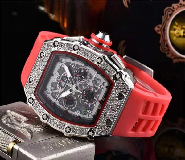 mens watch luxury wristwatches black silicone strap fashion designer watches sport mechanical analog clock relogio masculino, Slivery;brown
mens watch luxury wristwatches black silicone strap fashion designer watches sport mechanical analog clock relogio masculino, Slivery;brown