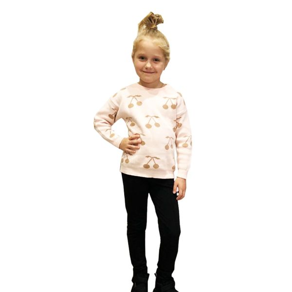 kids clothing new girls sweaters cherry pattern sweater for boys long sleeve girls knitwear boys pullover, Blue
kids clothing new girls sweaters cherry pattern sweater for boys long sleeve girls knitwear boys pullover, Blue
