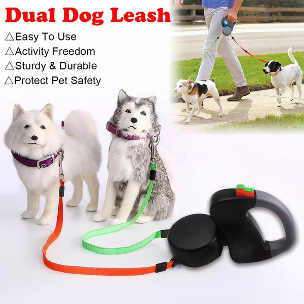 3m выдвижной dual double pet поводок веревка нулевой клубок walk 50lbs per for two dog 1pc
3m выдвижной dual double pet поводок веревка нулевой клубок walk 50lbs per for two dog 1pc