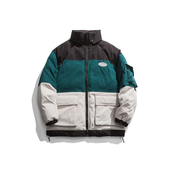 seveyfan mens japan style parkas color block patchwork winter jacket and coat thicken warm windbreaker coat for male r2893, Black
seveyfan mens japan style parkas color block patchwork winter jacket and coat thicken warm windbreaker coat for male r2893, Black