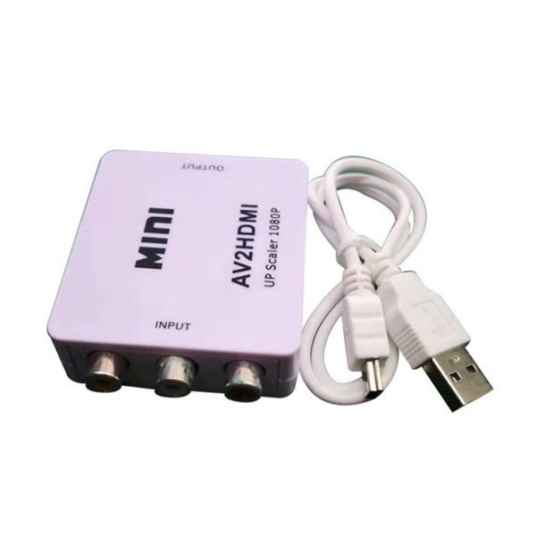 1080p mini av to hdmi converter av2hdmi rca composite video audio signals to hdmi signals for tv monitor with retail packaging
1080p mini av to hdmi converter av2hdmi rca composite video audio signals to hdmi signals for tv monitor with retail packaging