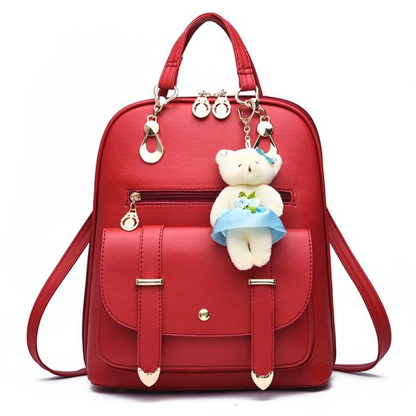 acelure red black pu leather school bags for teenager students girls fashion zipper backpackbackpack youth bags
acelure red black pu leather school bags for teenager students girls fashion zipper backpackbackpack youth bags