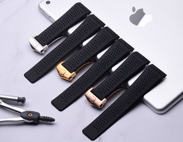 watch bands 22mm 24mm watchbands for tag black diving silicone rubber holes band strap stainless steel replacement, Black;brown
watch bands 22mm 24mm watchbands for tag black diving silicone rubber holes band strap stainless steel replacement, Black;brown