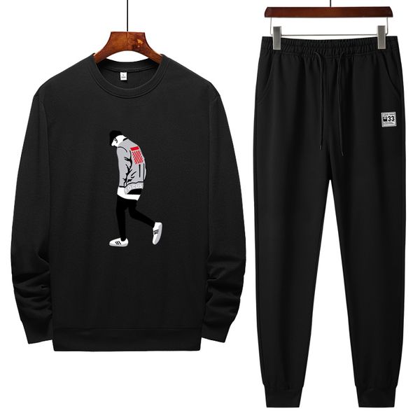 2020 spring ant wrinkle two piece suit korean casual suit round neck long sleeve sweater youth 001
2020 spring ant wrinkle two piece suit korean casual suit round neck long sleeve sweater youth 001