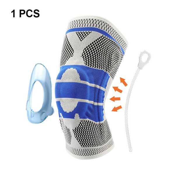 1 piece 3d woven weightlifting silicone knee support volleyball basketball meniscus shin bone protector sports safety knee pads, Black;gray
1 piece 3d woven weightlifting silicone knee support volleyball basketball meniscus shin bone protector sports safety knee pads, Black;gray