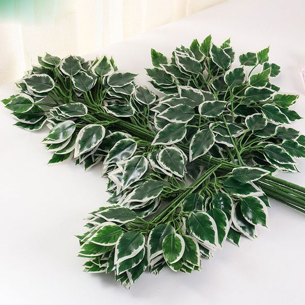 12pcs artificial banyan tree branches leaves simulation green plant flowers home shopping mall decorative flower
12pcs artificial banyan tree branches leaves simulation green plant flowers home shopping mall decorative flower