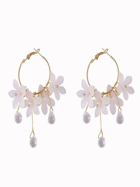 new tide ultra-fairy crystal flower earrings korea 2019 summer earrings women's hundred net red ear, Golden;silver
new tide ultra-fairy crystal flower earrings korea 2019 summer earrings women's hundred net red ear, Golden;silver