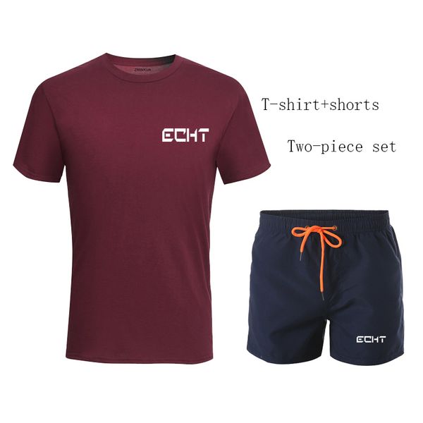 2019 new running workout suit mens t-shirt+shorts two-piece set running clothes for men jogging suits for men training clothes, Black;blue
2019 new running workout suit mens t-shirt+shorts two-piece set running clothes for men jogging suits for men training clothes, Black;blue