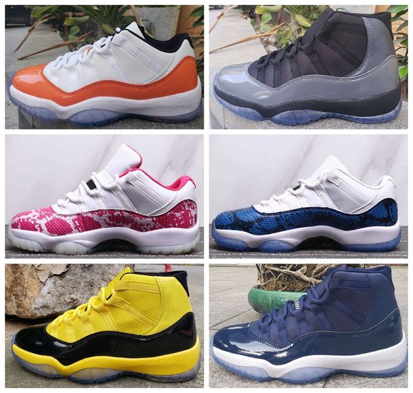 new 11 11s mens basketball shoes low wmns pink blue snakeskin yellow black orange trainers sports designer baskets men sneakers with box
new 11 11s mens basketball shoes low wmns pink blue snakeskin yellow black orange trainers sports designer baskets men sneakers with box