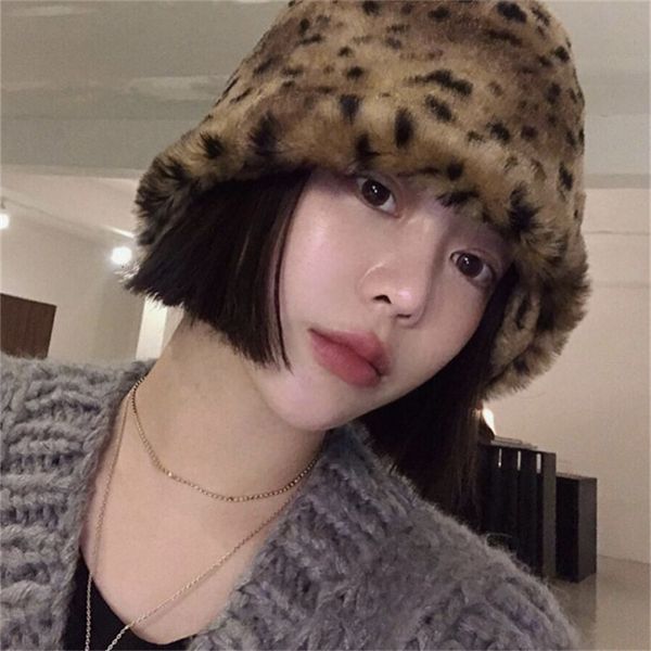new leopard print winter bucket hat for women fashion solid thickened soft warm fishing cap outdoor vacation hat cap lady panama, Blue;gray
new leopard print winter bucket hat for women fashion solid thickened soft warm fishing cap outdoor vacation hat cap lady panama, Blue;gray