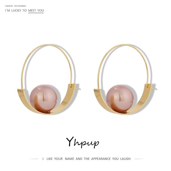 yhpup pink simulated pearls round hoop earrings temperament geometric hollow metal earrings jewelry for women aros mujer oreja, Golden;silver
yhpup pink simulated pearls round hoop earrings temperament geometric hollow metal earrings jewelry for women aros mujer oreja, Golden;silver