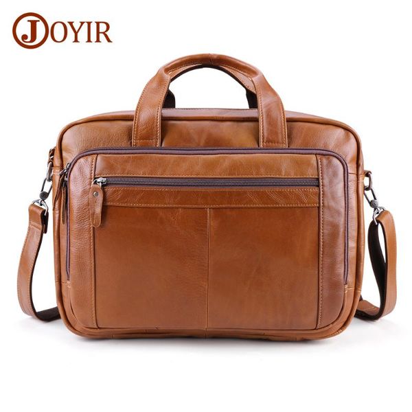 joyir new design men's briefcase shoulder bag genuine leather busniess briefcase for men travel handbag men
joyir new design men's briefcase shoulder bag genuine leather busniess briefcase for men travel handbag men