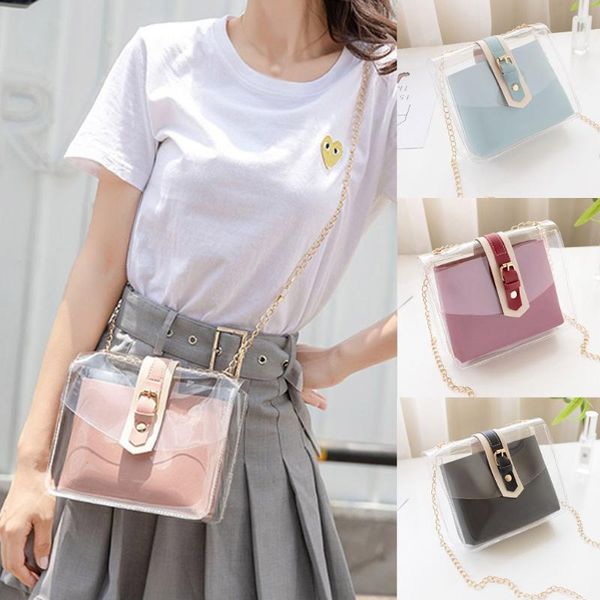 women fashion lady shoulders jelly package handbag purse mobile phone messenger bag lady clear transparent jelly pack bolso
women fashion lady shoulders jelly package handbag purse mobile phone messenger bag lady clear transparent jelly pack bolso
