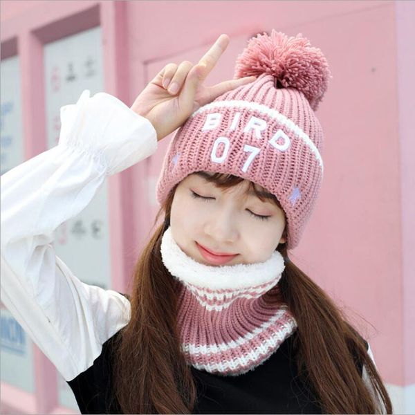 neck warm knitted winter hat scarf mask for women girl wool skullies beanies letter velvet cap bonnet femme outdoor riding set, Blue;gray
neck warm knitted winter hat scarf mask for women girl wool skullies beanies letter velvet cap bonnet femme outdoor riding set, Blue;gray